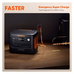 Jackery Explorer 1000 V2 Solar Generator with 100Wmini Solar Panel