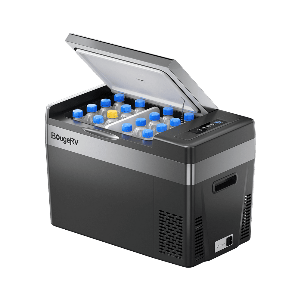 12V 30 Quart (28L) Portable Fridge Black(Refurbished)