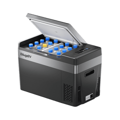 12V 30 Quart (28L) Portable Fridge Black(Refurbished)