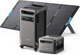 Anker SOLIX F3800 + Expansion Battery + 400W Solar Panel