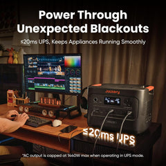 Jackery HomePower 3000 Solar Generator with SolarSaga 500X Solar Panel