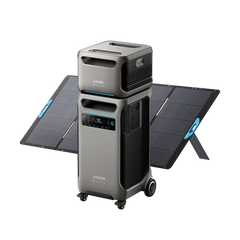 Anker SOLIX F3800 Plus + Extra Battery + 400W Solar Panel