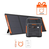 Jackery Explorer 2000 V2 Solar Generator with SolarSaga 200W Solar Panel