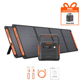 Jackery Explorer 2000 V2 Solar Generator with 2x SolarSaga 200W Solar Panel