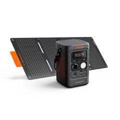 Jackery Explorer 300D 288Wh Portable Solar Generator With SolarSaga 40W Air