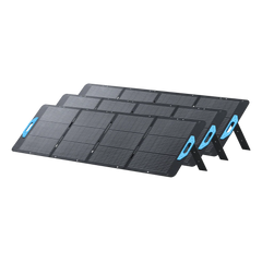 3x Anker SOLIX PS400 400W Solar Panels
