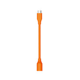 Jackery Orange 100V UV Resistent DC8020 to USB-C Adapter For 100 Plus Series