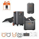 Jackery Explorer 5000 Plus 10kWh Solar Generator with Smart Transfer Switch + 2x SolarSaga 500X Solar Panels