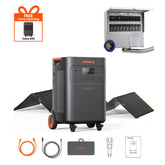 Jackery Explorer 5000 Plus Power Station with Manual Transfer Switch + SolarSaga 500X Solar Panel