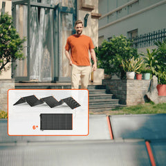 Jackery SolarSaga 500X Solar Panel | 500W High Power Output | IP68 Water/Dust Protection
