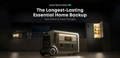 Anker SOLIX F3000 Portable Power Station + Transfer Switch