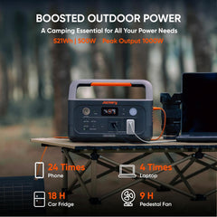 Jackery Explorer 500 v2 Black 512Wh Lightweight Portable Power Station