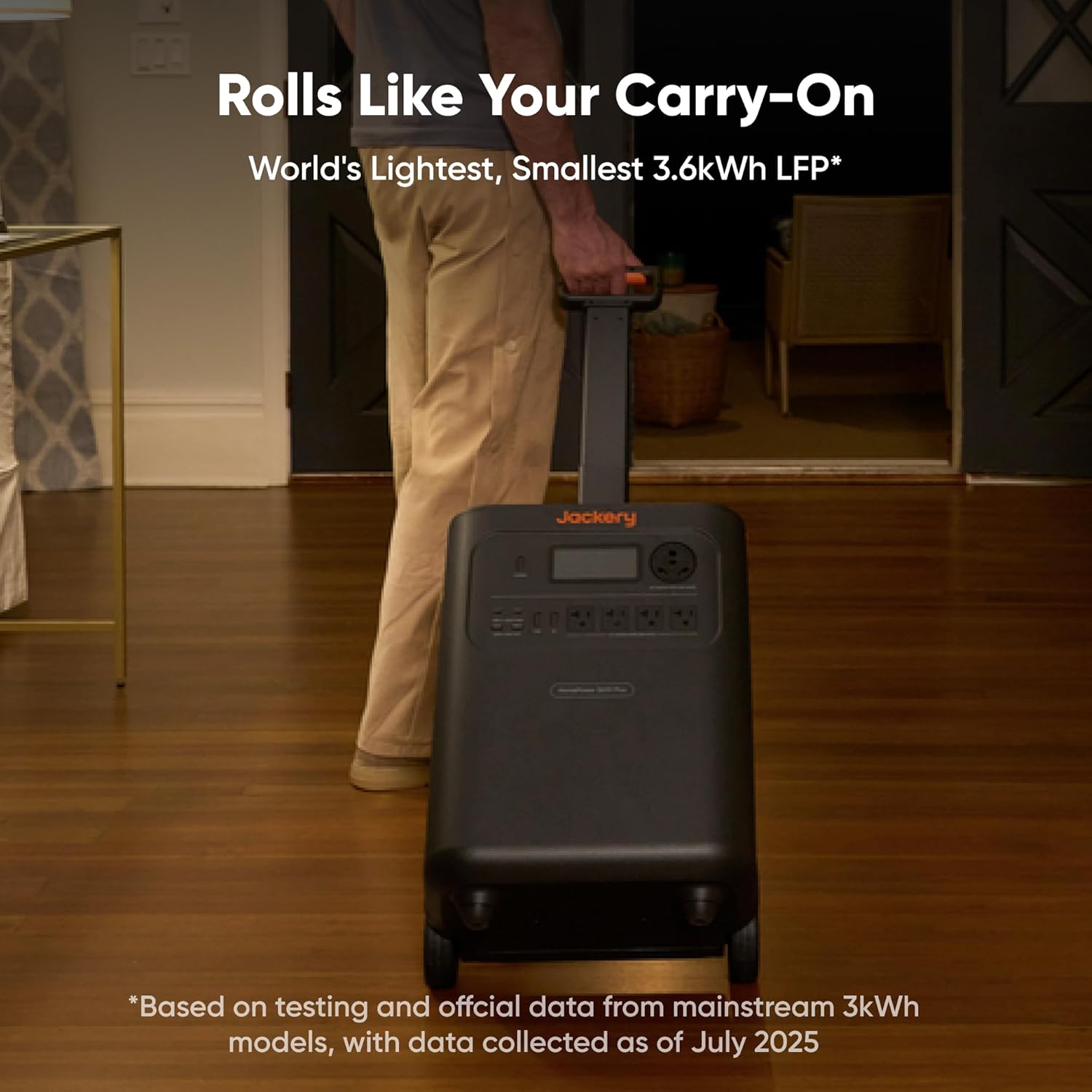 Jackery HomePower 3600 Plus 3584Wh Solar Generator with 2x 200W Solar Panel + Manual Transfer Switch
