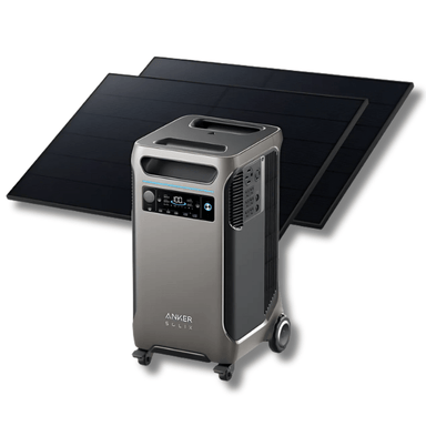 Anker SOLIX F3800 Plus + Extra Battery + 400W Solar Panel