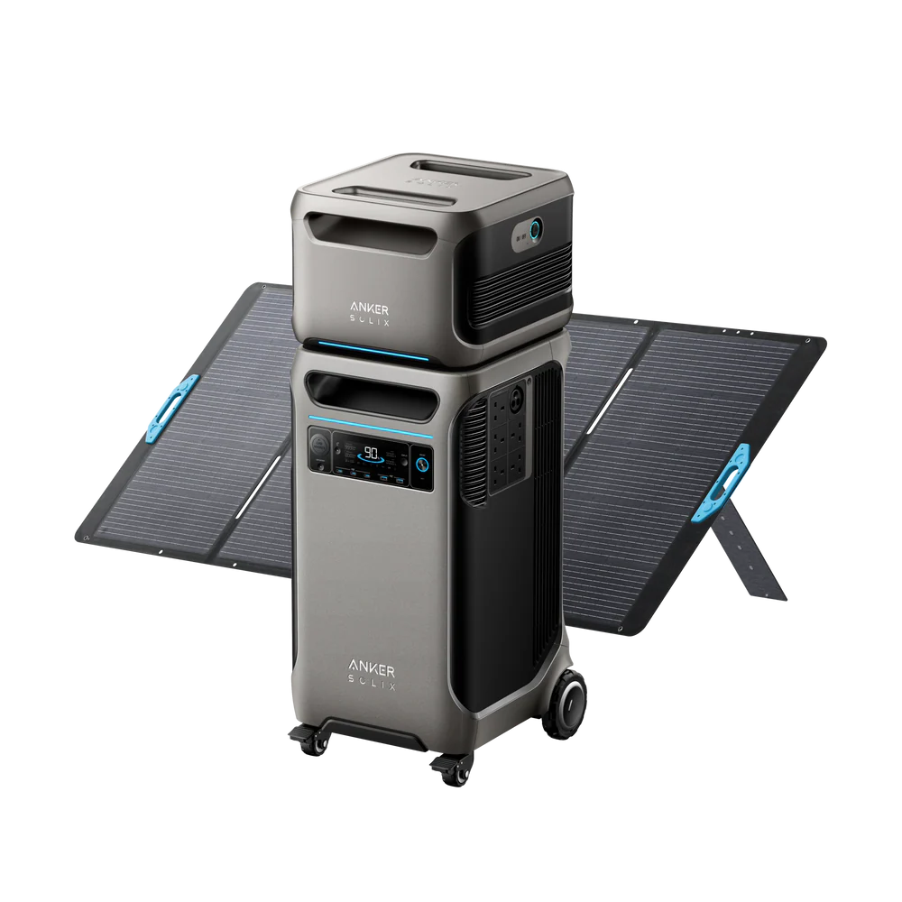 Anker SOLIX F3800 Plus + Extra Battery + 400W Solar Panel