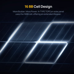 BougeRV 12V 200 Watt Rigid Solar System Kit