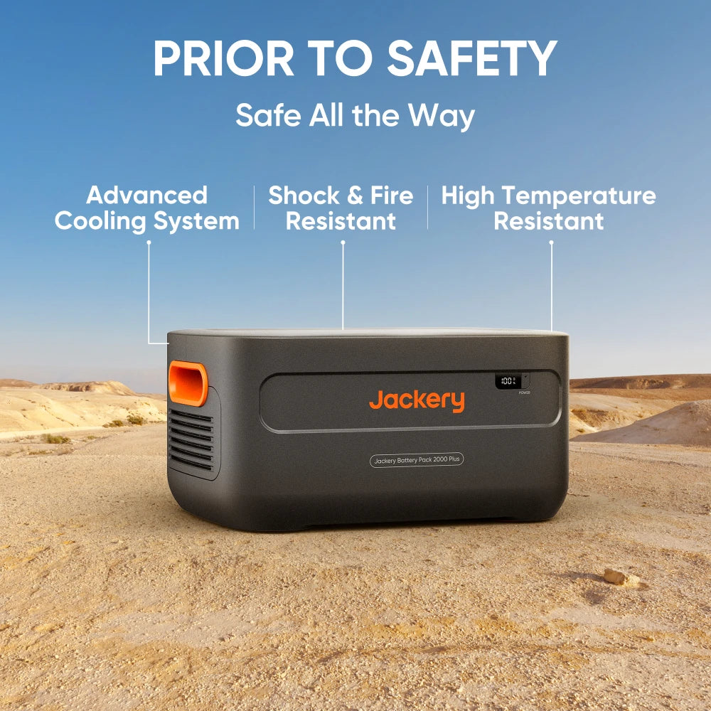 Jackery Battery Pack 2000 Plus | 2042.8Wh Expansion Battery For Jackery Explorer 2000 Plus