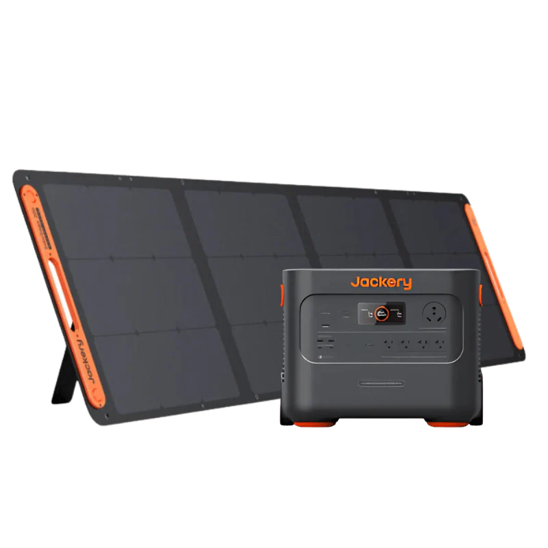 Jackery Explorer 2000 Plus Heavy-Duty Solar Generator with SolarSaga 200W Solar Panel