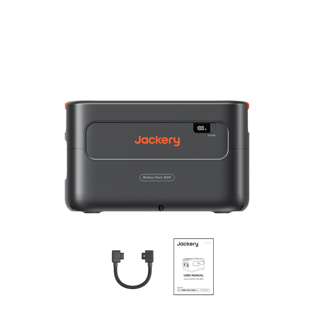 Jackery Battery Pack 3600 | 3584Wh Expandable Battery For Jackery HomePower 3600 Plus