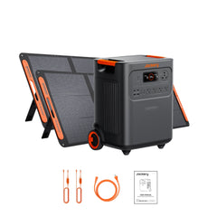 Jackery HomePower 3600 Plus 3584Wh Solar Generator with 2x 200W Solar Panel
