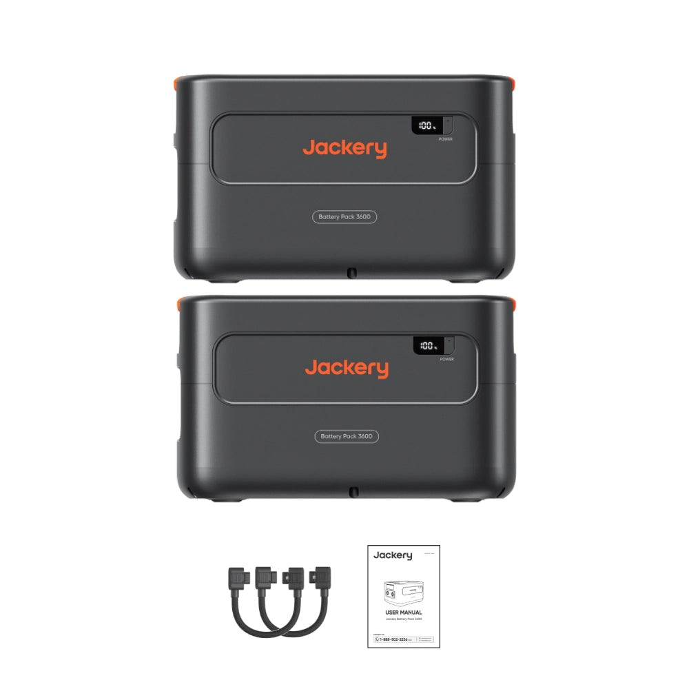 Jackery Battery Pack 3600 | 3584Wh Expandable Battery For Jackery HomePower 3600 Plus