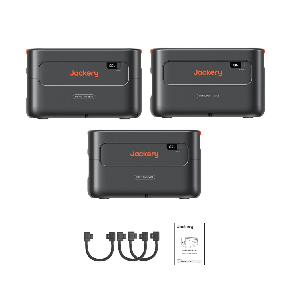 Jackery Battery Pack 3600 | 3584Wh Expandable Battery For Jackery HomePower 3600 Plus