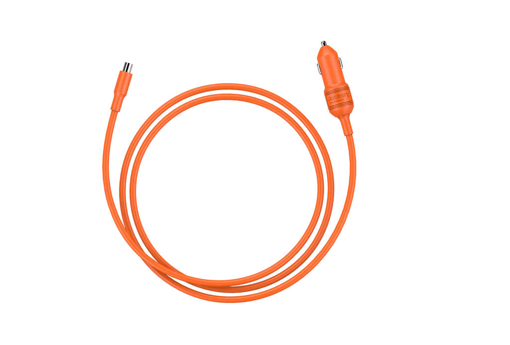 Jackery Orange PVC Stable Power Transmission Flame-Retardant Car Charging Cable