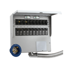 Jackery Gray 125V/250V 50A Max Manual Transfer Switch for Explorer 5000 Plus