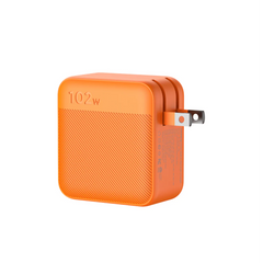 Jackery Orange 102W GaN Dual USB-C Ports Portable Compact Fast Charger