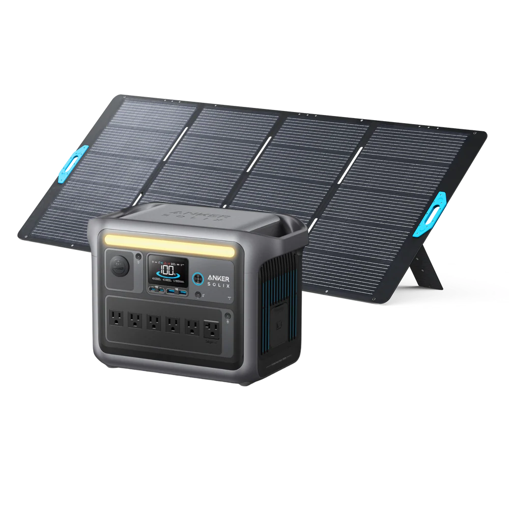 Anker SOLIX C1000 Gen 2 Solar Generator + 400W Solar Panel