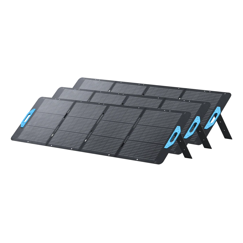 3x Anker SOLIX PS400 400W Solar Panels