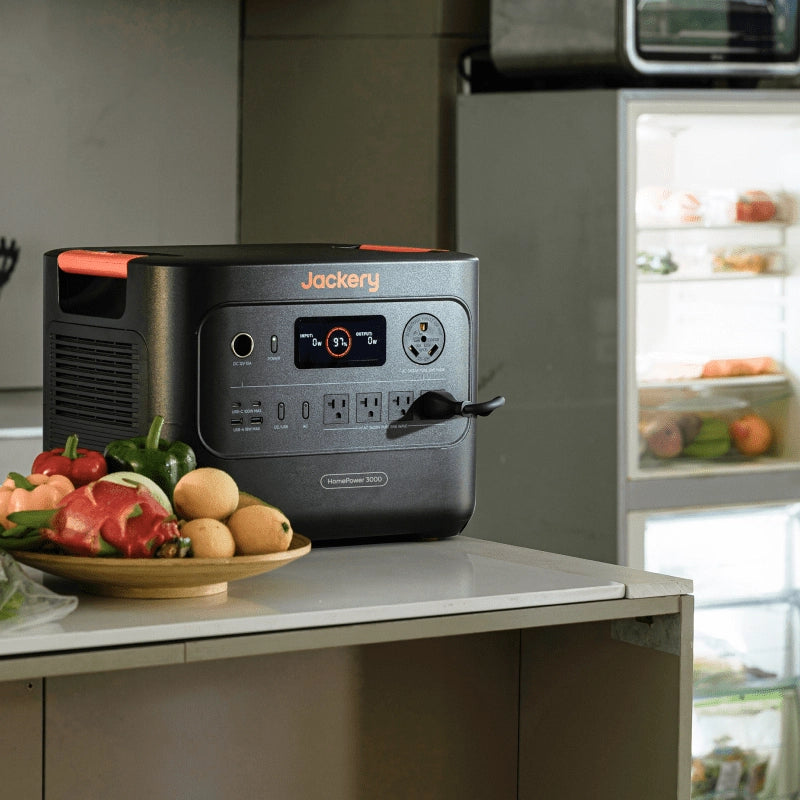 Jackery HomePower 3000 Portable Power Station - 3072Wh Capacity | 3600W (Surge 7200W) Output