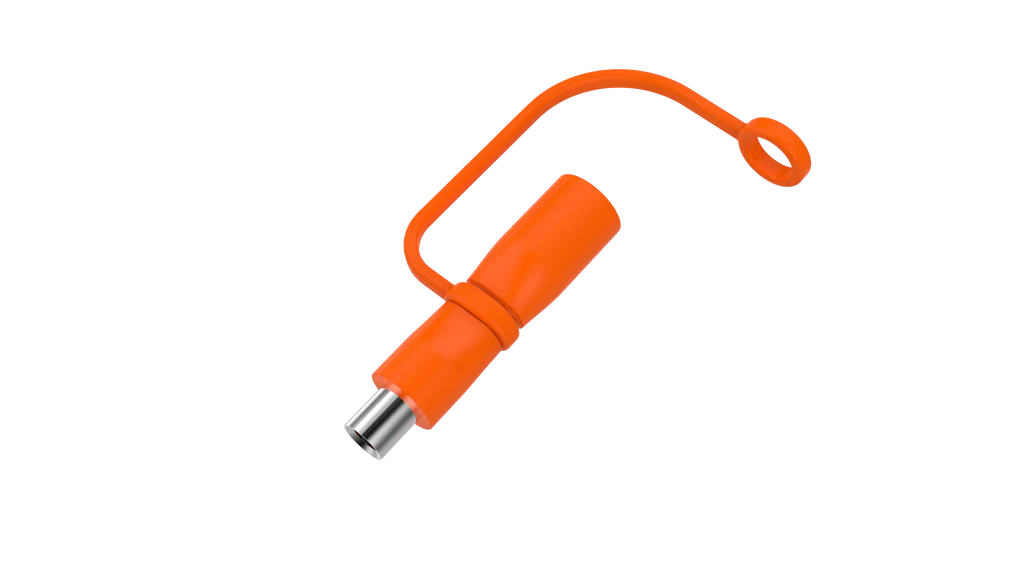 Jackery Orange Fireproof Abrasion-Resistant DC7909 to DC8020 PVC Adapter