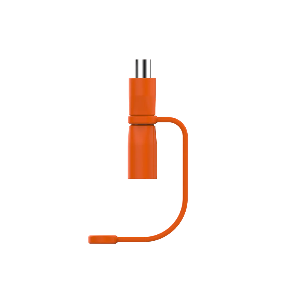 Jackery Orange Fireproof Abrasion-Resistant DC7909 to DC8020 PVC Adapter