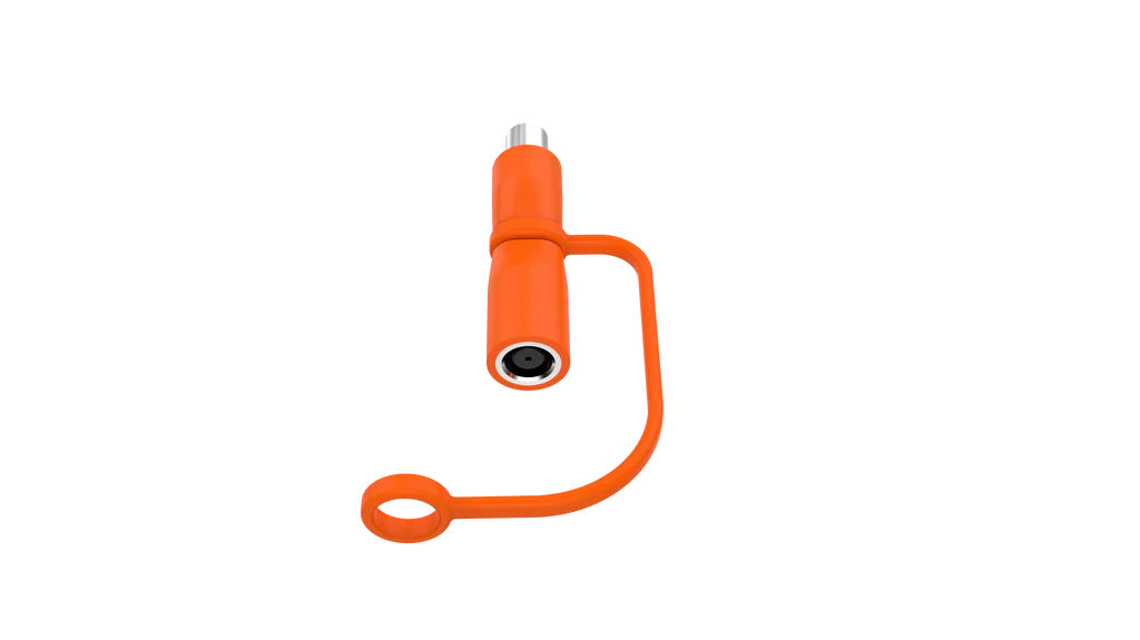 Jackery Orange Fireproof Abrasion-Resistant DC7909 to DC8020 PVC Adapter