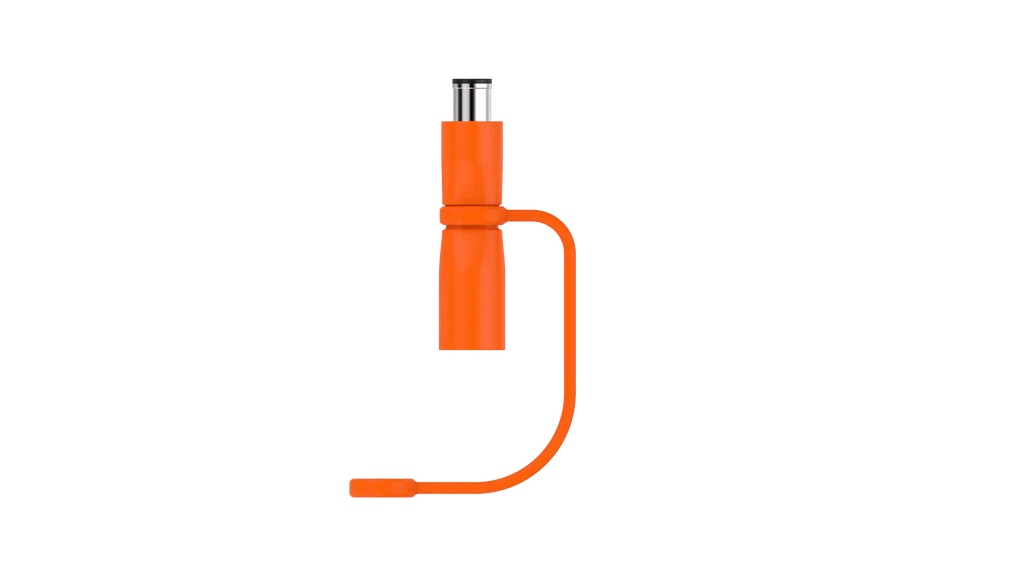 Jackery Orange Fireproof Abrasion-Resistant DC8020 to DC7909 PVC Adapter