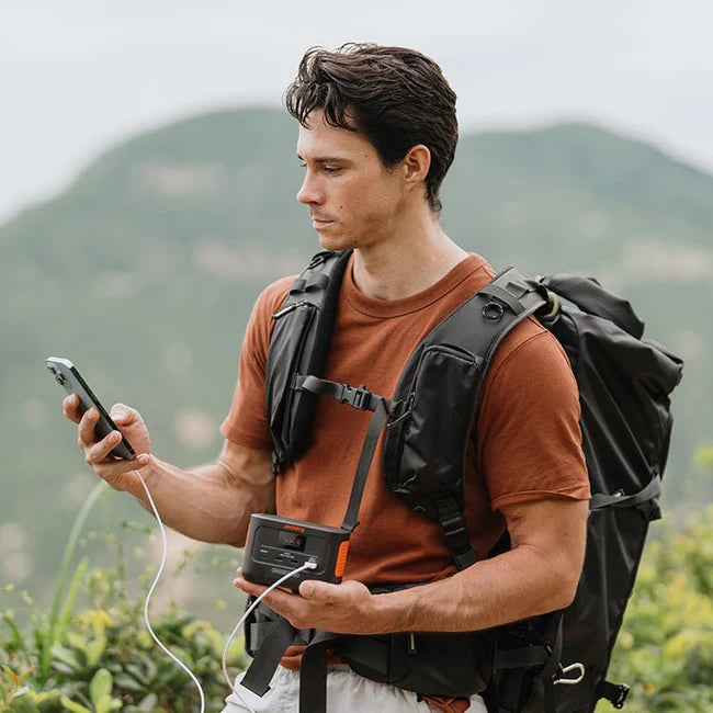 Jackery Explorer 100 Plus Portable Power Station with Mini Carrying Bag - 99Wh Capacity | 128W