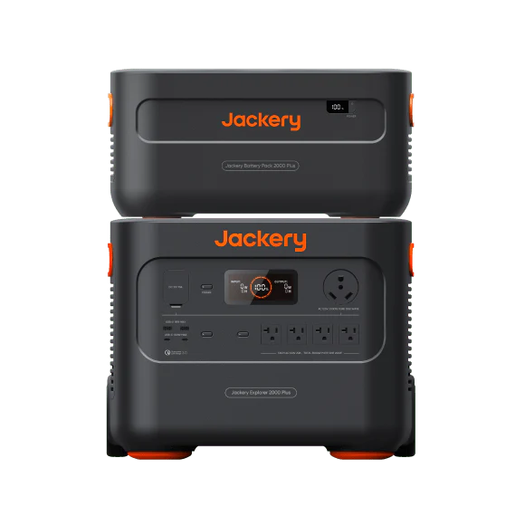 Jackery Explorer 2000 Plus Kit (4kWh) - Explorer 2000 Plus + Expansion Battery Pack