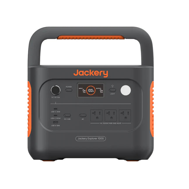 Jackery Solar Generator 1000 V2 – 1*E1000 V2 + 1*200W Solar Panel
