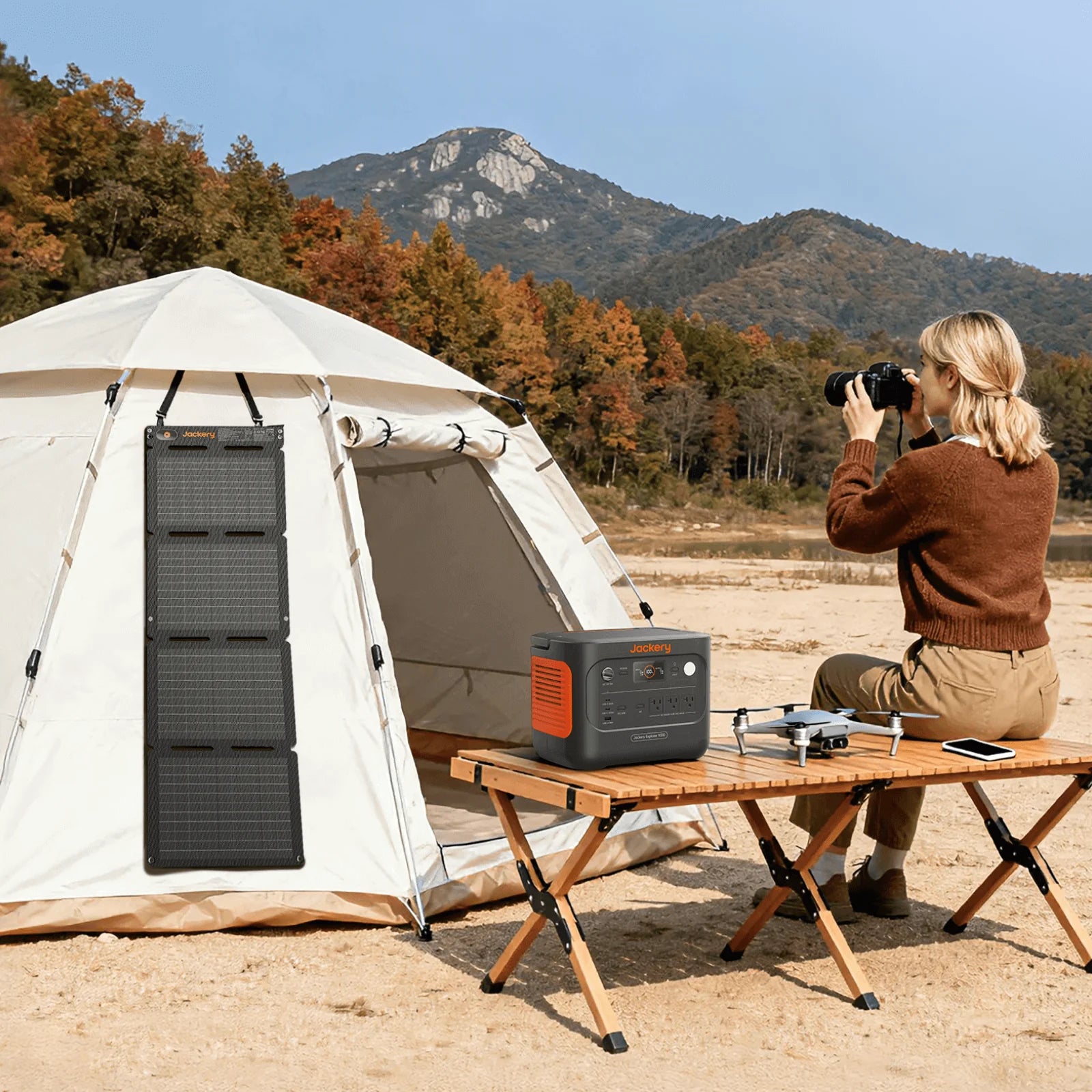Jackery SolarSaga 40 Air Portable Waterproof Lightweight Solar Panel