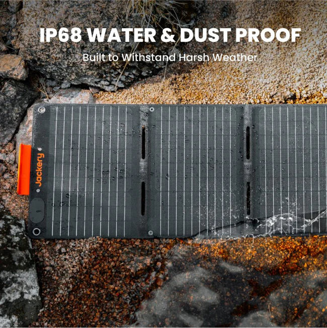 Jackery SolarSaga 40W Mini Portable Waterproof Lightweight Solar Panel