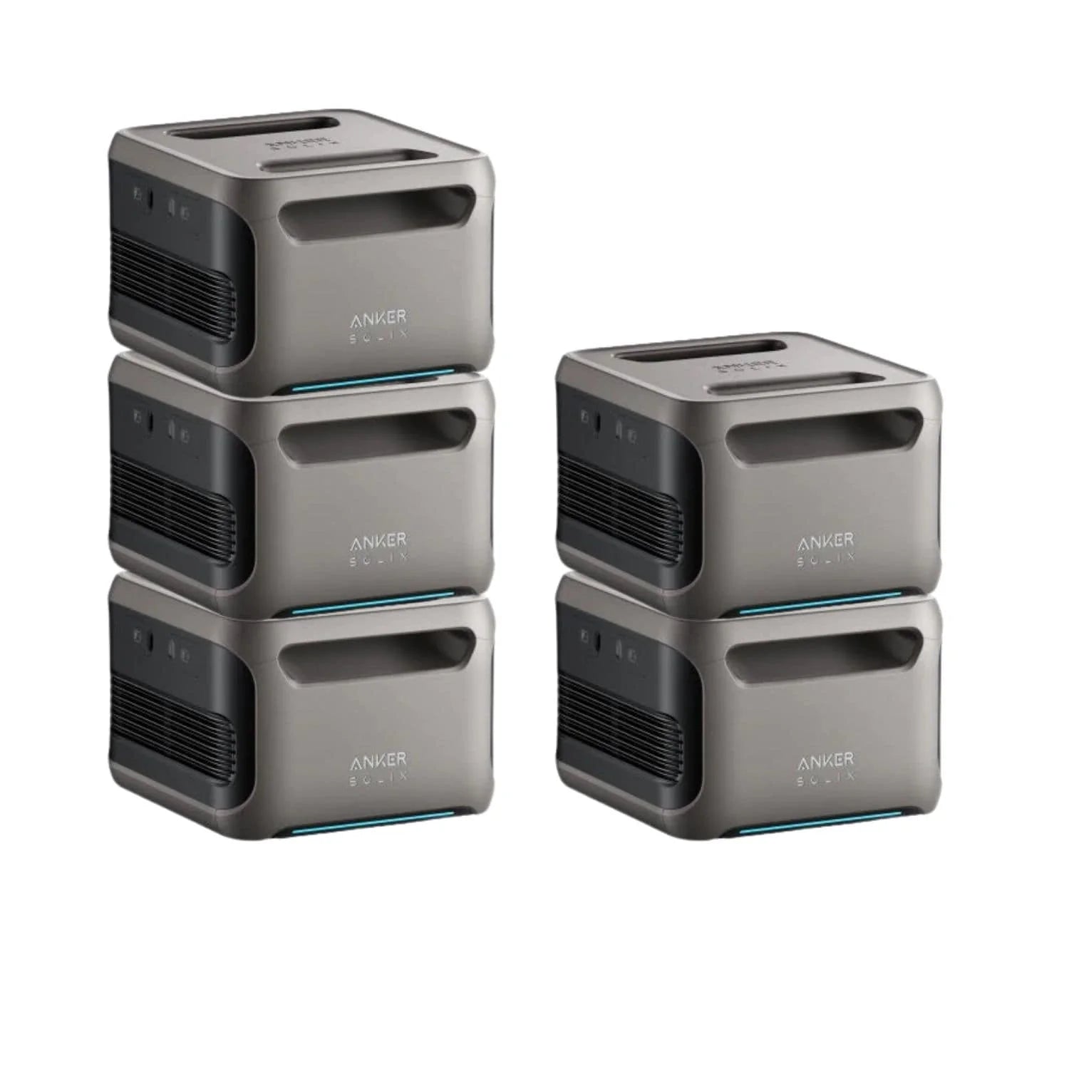 5*Anker SOLIX BP3800 Expansion Battery | For SOLIX F3800 & F3800 Plus