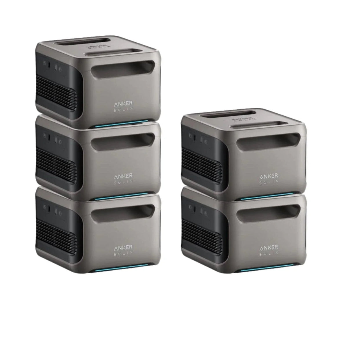 5*Anker SOLIX BP3800 Expansion Battery | For SOLIX F3800 & F3800 Plus