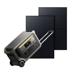 Anker SOLIX F3000 Portable Power Station + 2 x 440W Rigid Solar Panel + Power Saver Kit