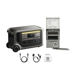 Anker SOLIX F3000 Portable Power Station + Transfer Switch