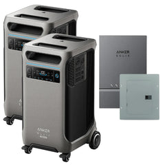 Anker SOLIX F3800 Plus x2 + Home Power Panel + Sub Panel
