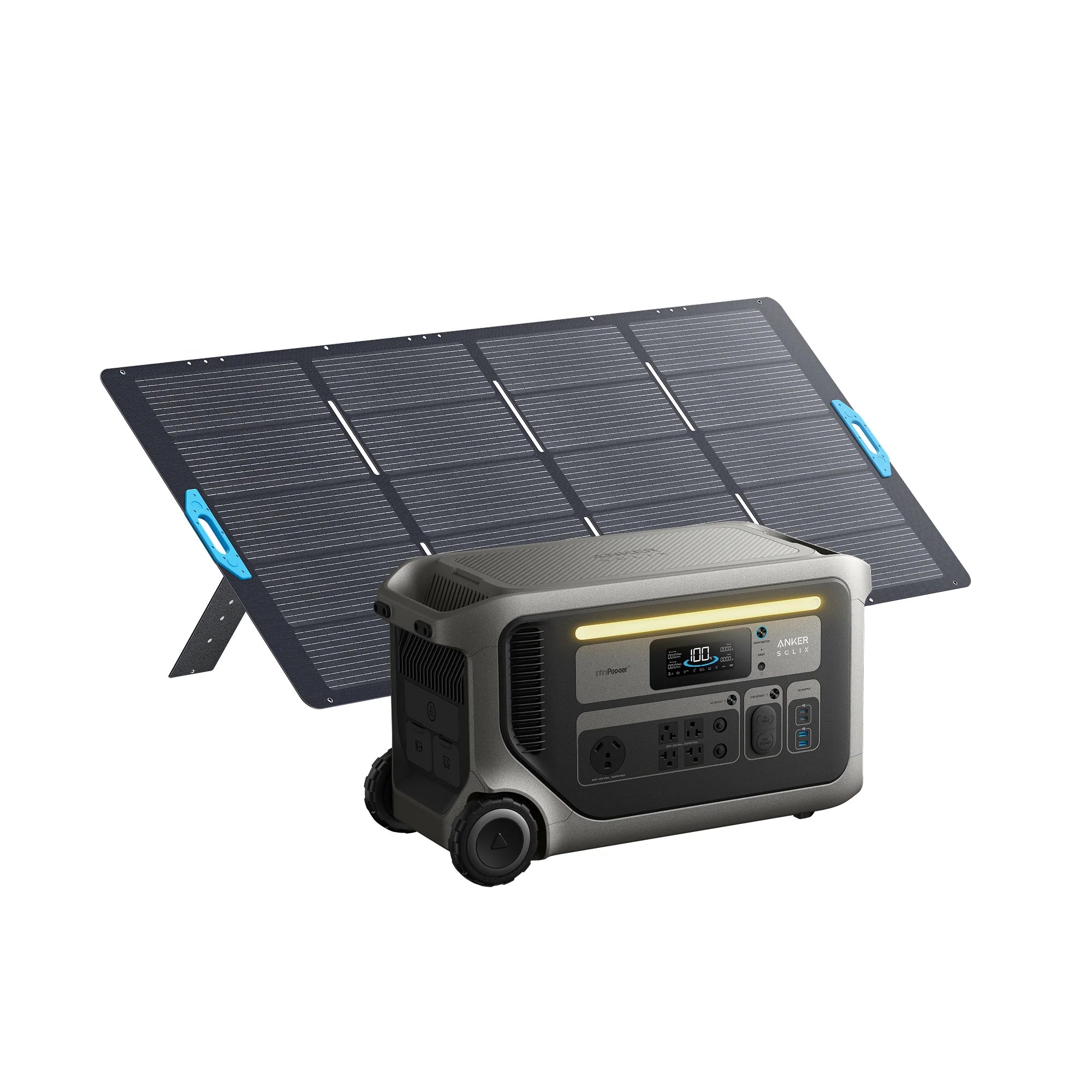 Anker SOLIX F3000 + 400W Portable Solar Panel