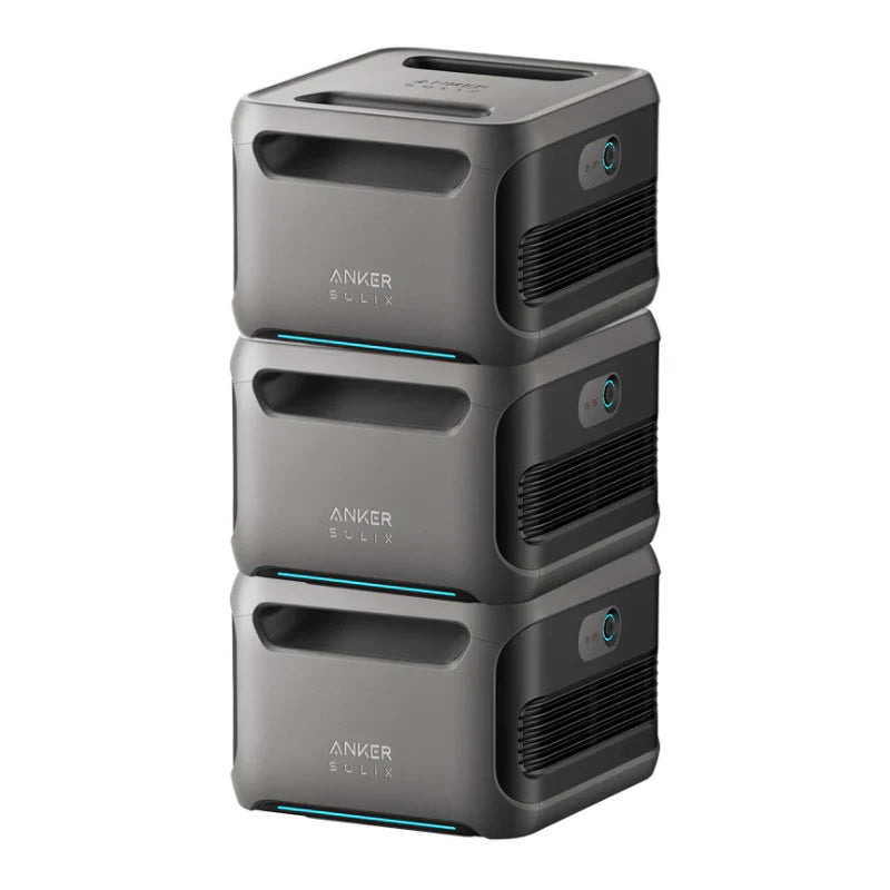 Anker SOLIX F3800 Plus + 3*Extra Battery