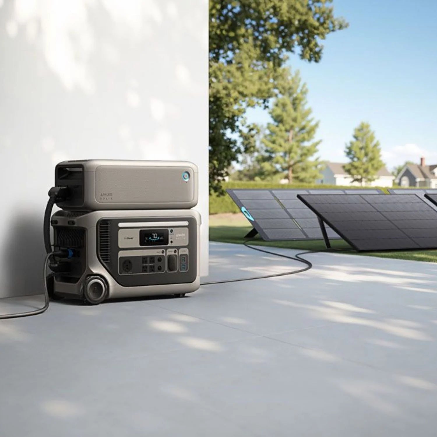 Anker SOLIX F3000 + Expansion Battery