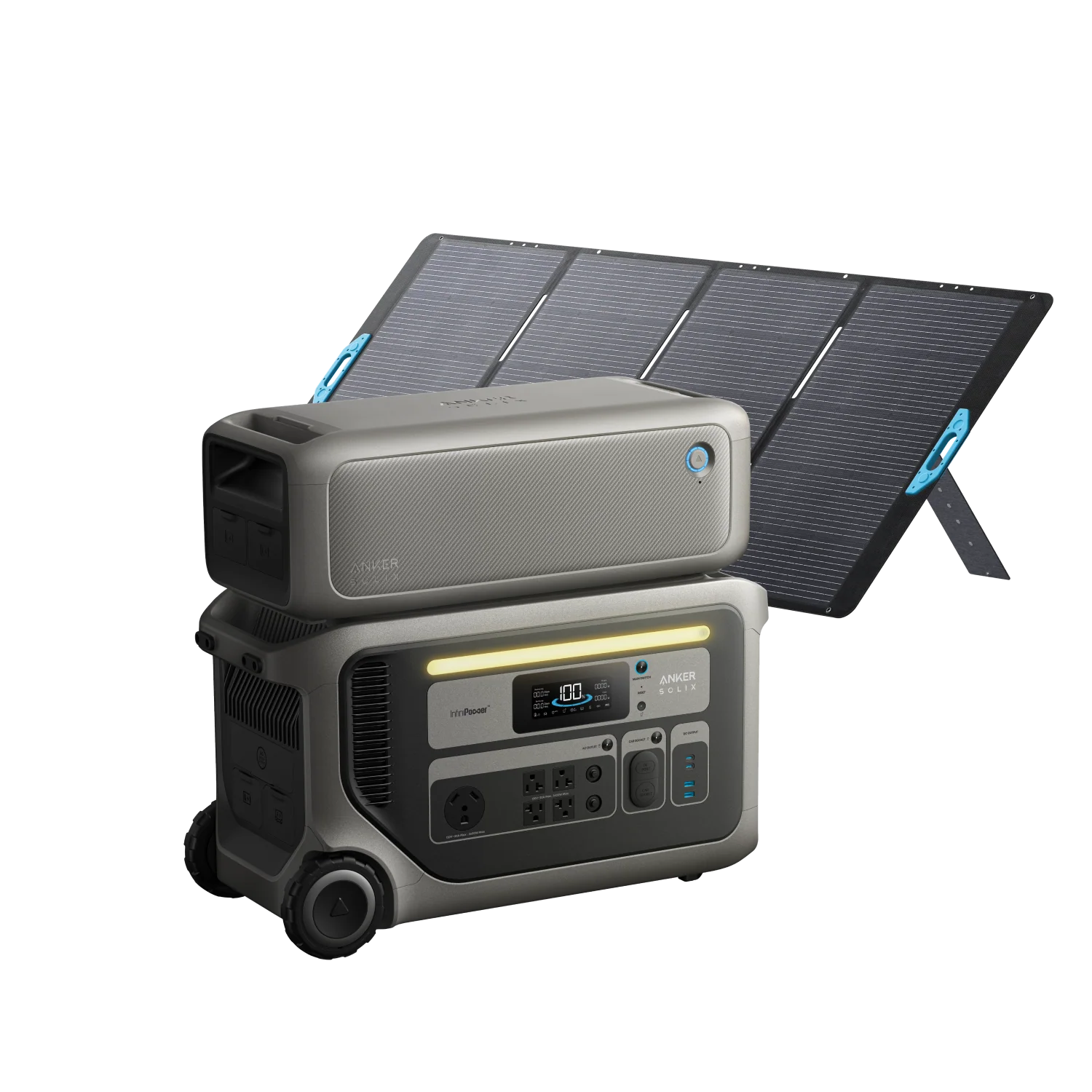 Anker SOLIX F3000 + Expansion Battery + 400W Solar Panel